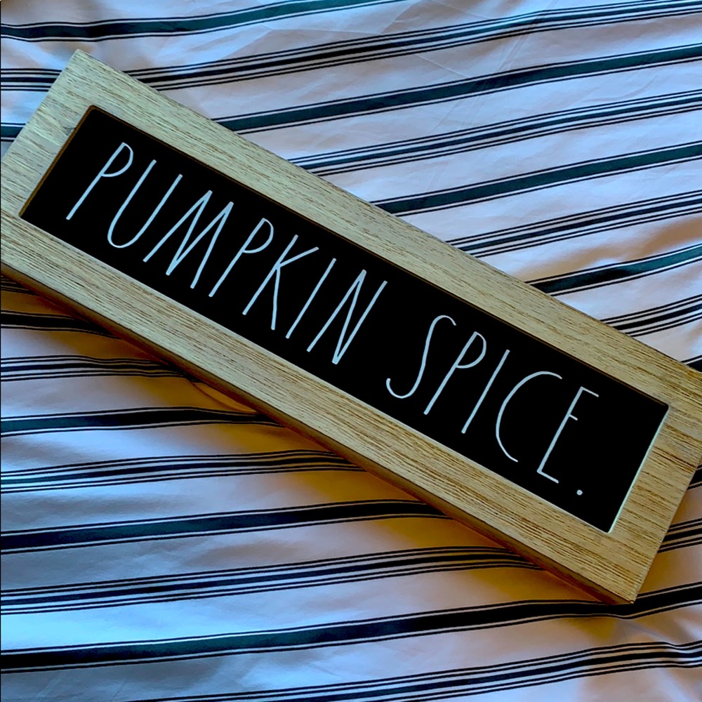 Pumpkin Spice-Rae Dunn plaque